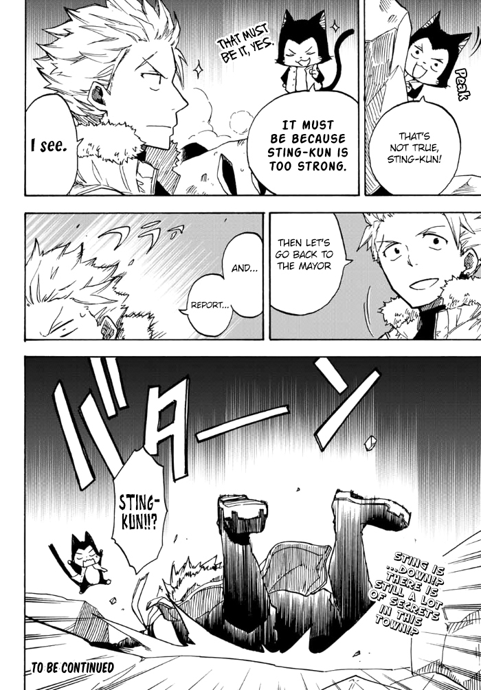 Fairy Tail Gaiden - Kengami no Souryuu Chapter 6 page 10 - Chapter 6: The Mystery of the Town of Stone