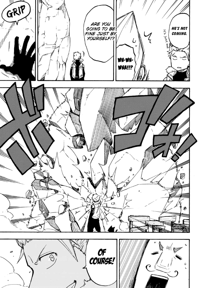 Fairy Tail Gaiden - Kengami no Souryuu Chapter 6 page 5 - Chapter 6: The Mystery of the Town of Stone