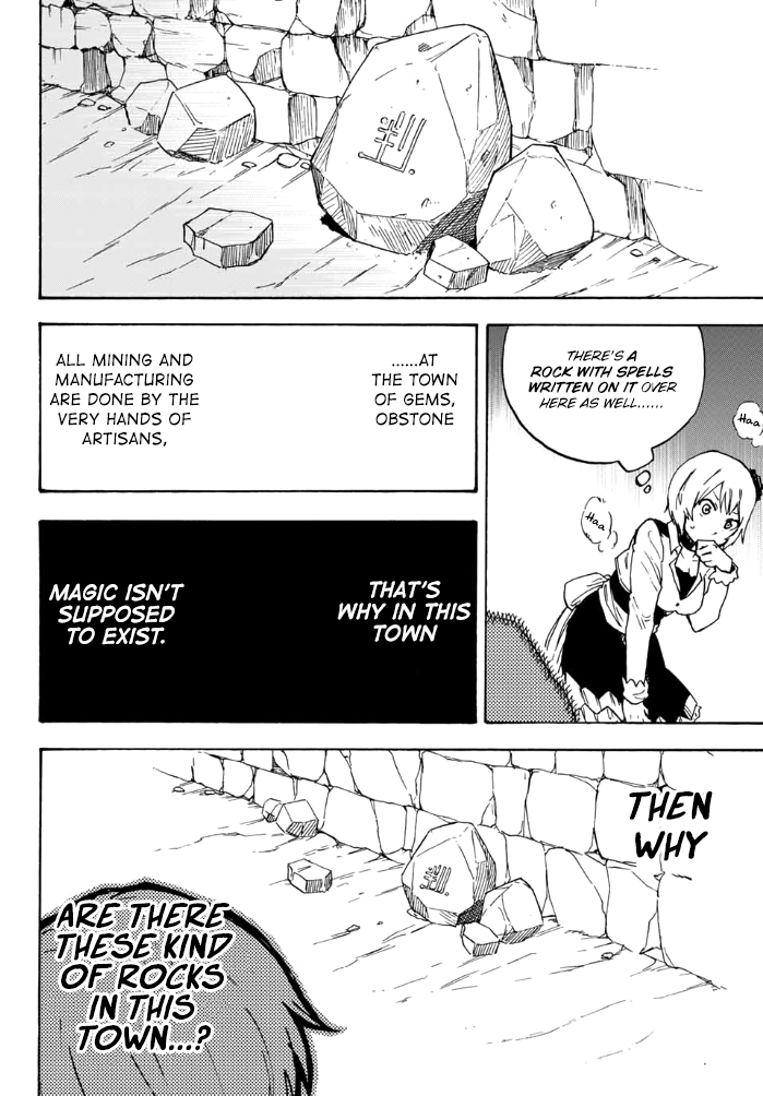 Fairy Tail Gaiden - Kengami no Souryuu Chapter 6 page 8 - Chapter 6: The Mystery of the Town of Stone