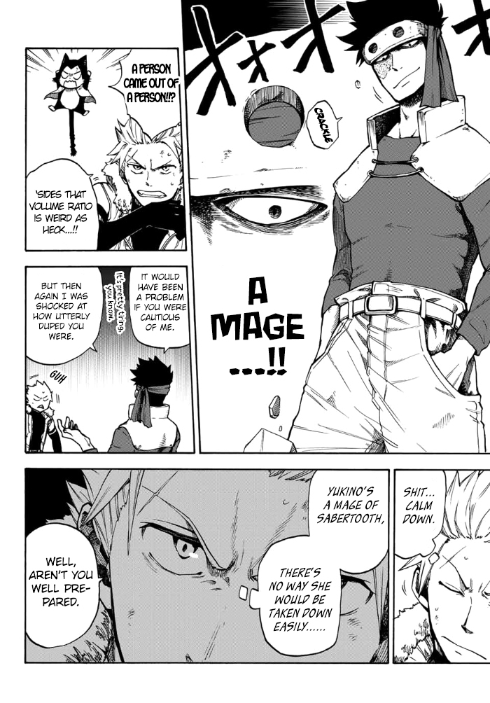 Fairy Tail Gaiden - Kengami no Souryuu Chapter 8 page 6 - Chapter 8: The One Who Disires the Power of Dragons
