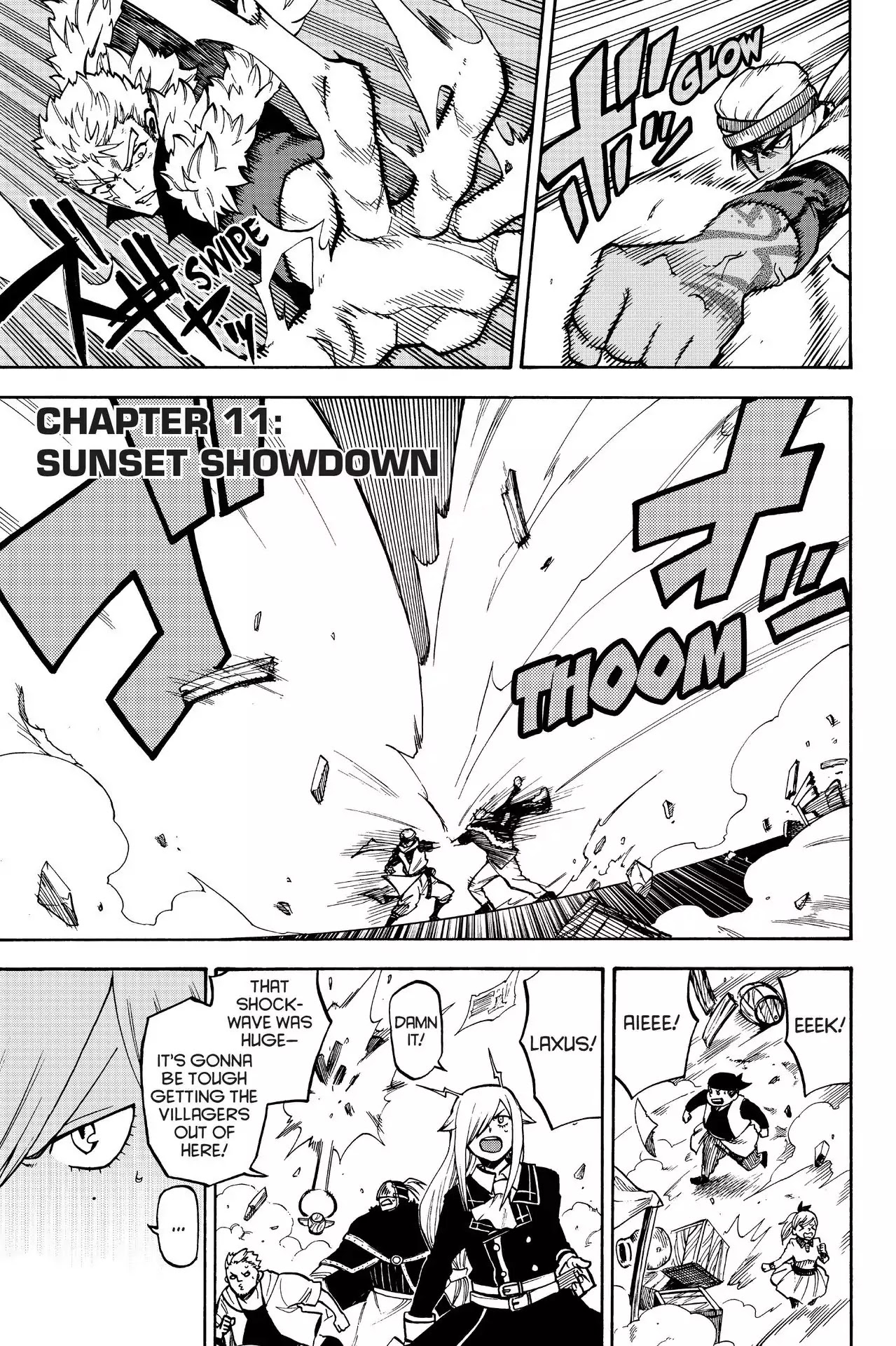 Fairy Tail Gaiden - Raigo Issen Chapter 11 page 1 - Chapter 11: Sunset Showdown