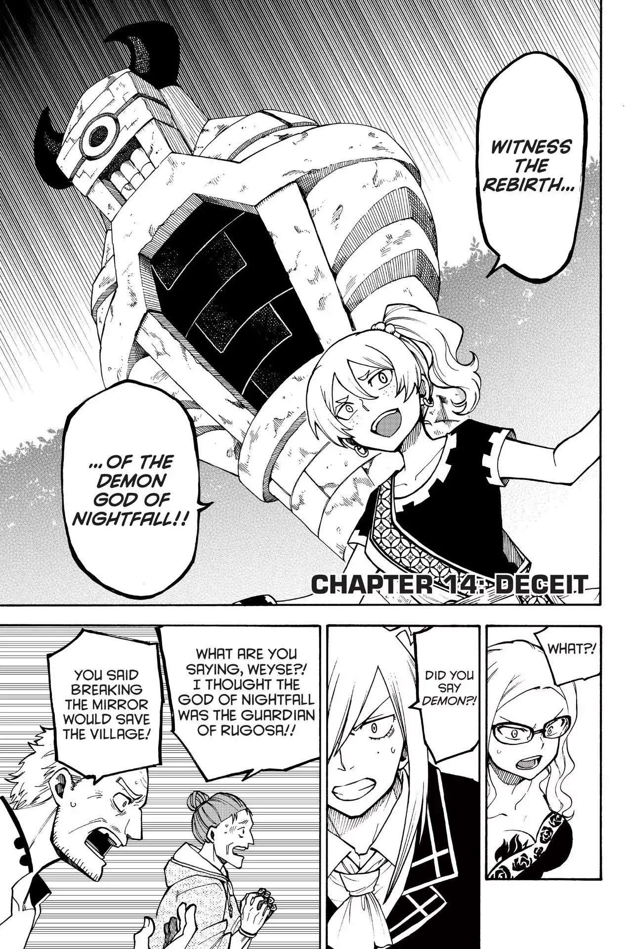 Fairy Tail Gaiden - Raigo Issen Chapter 14 page 1 - Chapter 14: Deceit