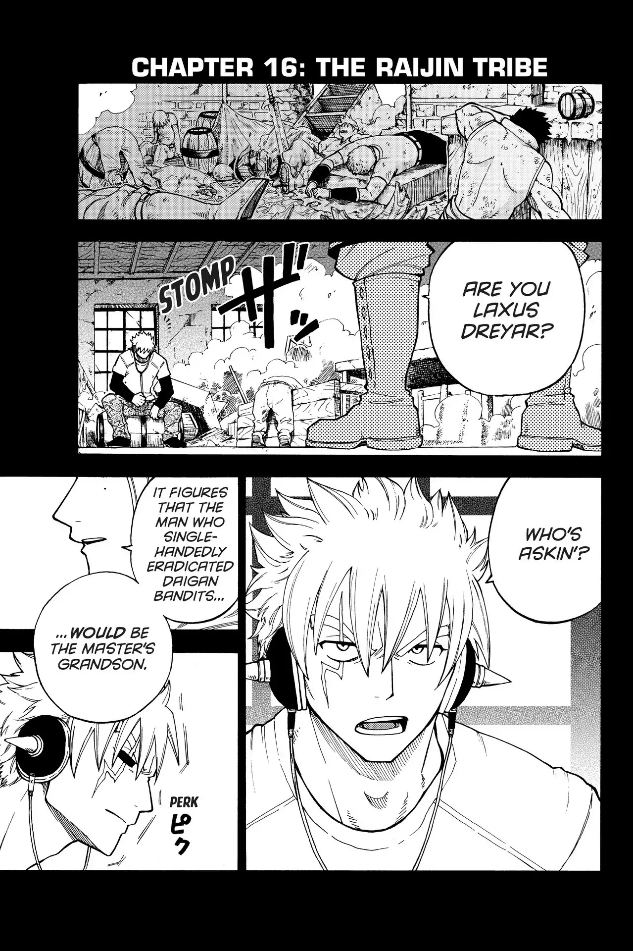 Fairy Tail Gaiden - Raigo Issen Chapter 16 page 1 - Chapter 16: The Raijin Tribe