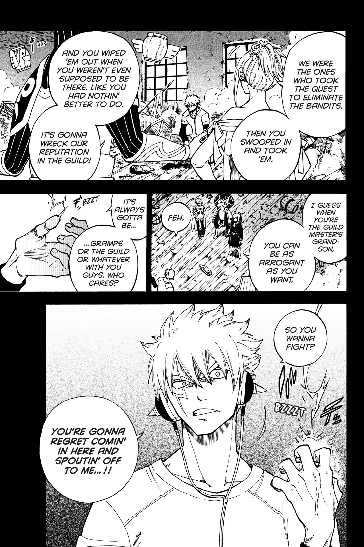 Fairy Tail Gaiden - Raigo Issen Chapter 16 page 3 - Chapter 16: The Raijin Tribe