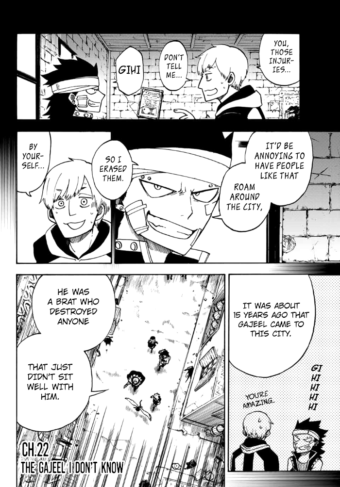 Fairy Tail Gaiden - Road Knight Chapter 7 page 2 - Chapter 7 : The Gajeel I don't know