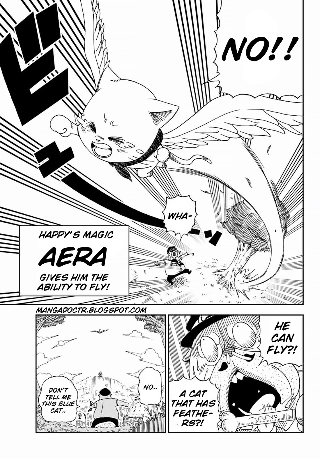 Fairy Tail: Happy's Great Adventure Chapter 1 page 11 - Chapter 1: Happy Arrives in Another World?!