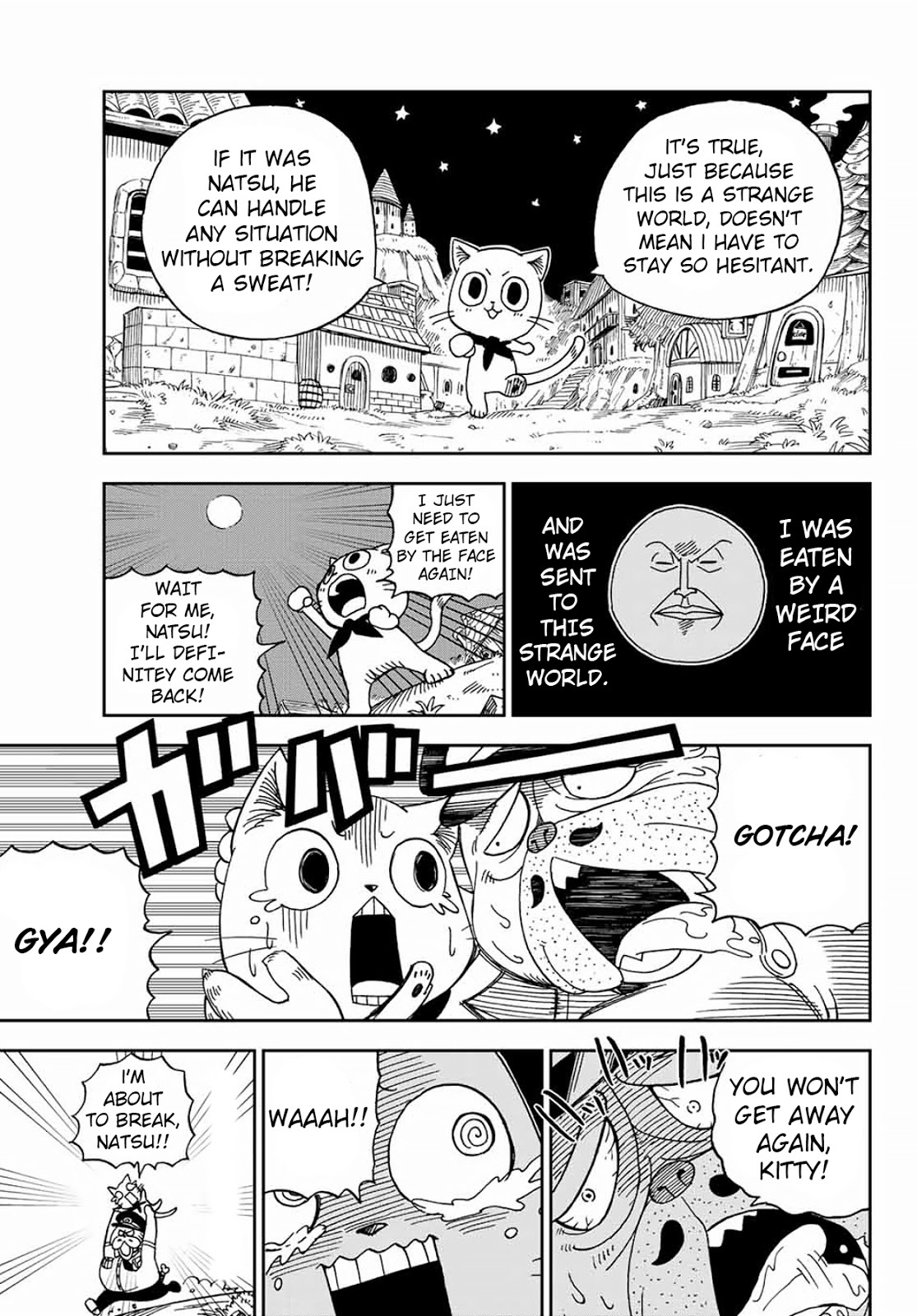 Fairy Tail: Happy's Great Adventure Chapter 1 page 21 - Chapter 1: Happy Arrives in Another World?!