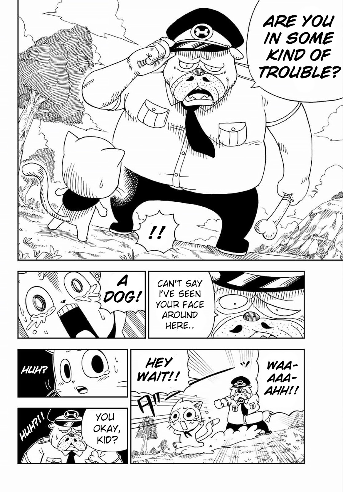 Fairy Tail: Happy's Great Adventure Chapter 1 page 8 - Chapter 1: Happy Arrives in Another World?!