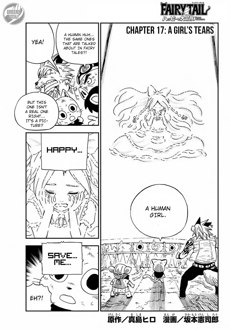 Fairy Tail: Happy's Great Adventure Chapter 17 page 1 - Chapter 17: A Girl's Tears