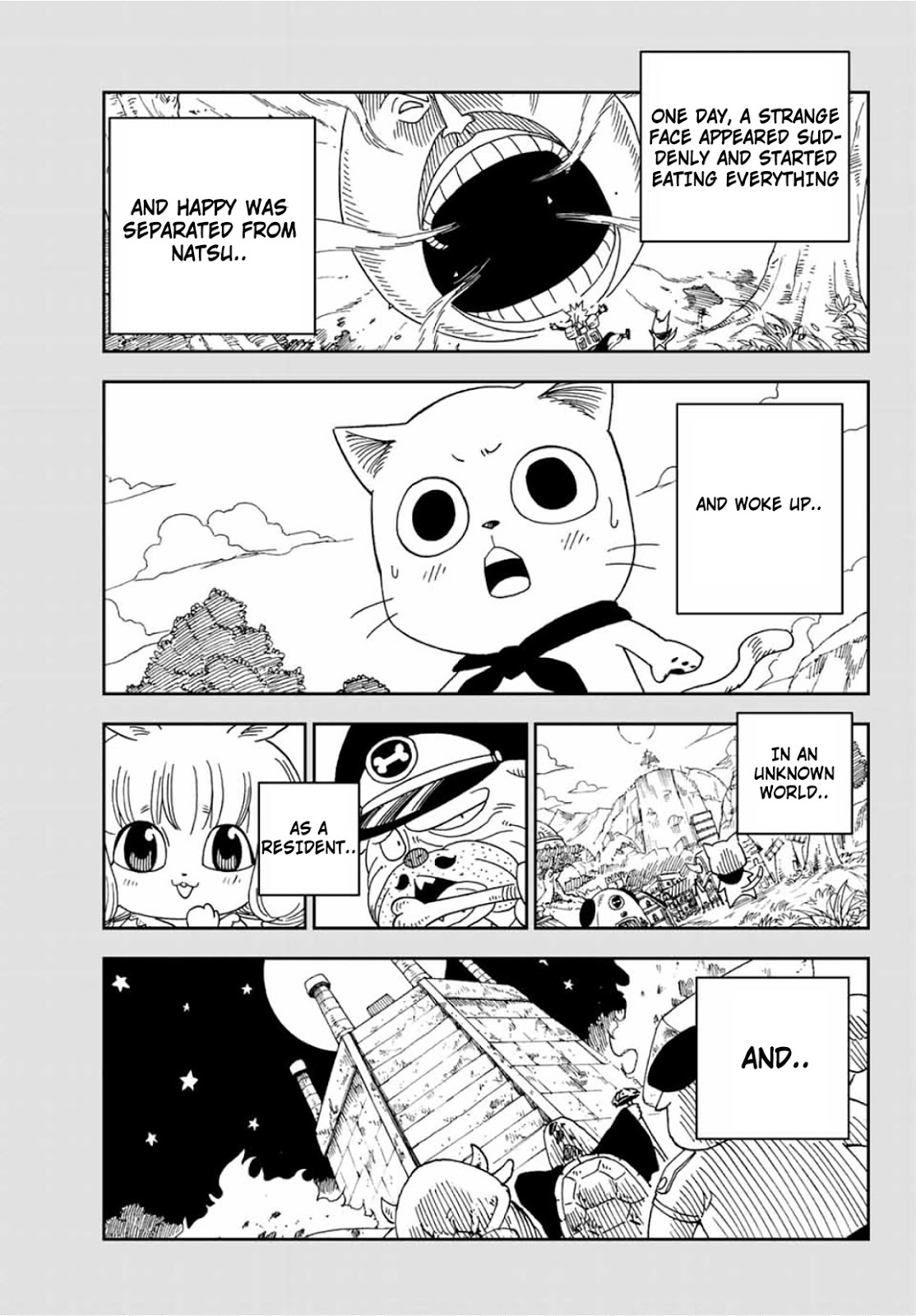 Fairy Tail: Happy's Great Adventure Chapter 2 page 1 - Chapter 2: Happy the Brave