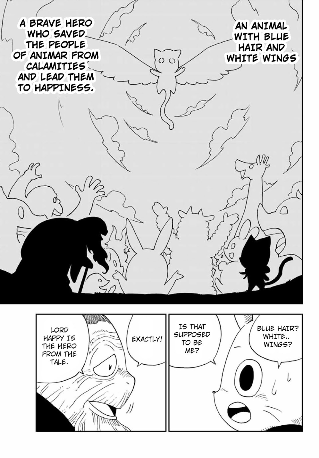 Fairy Tail: Happy's Great Adventure Chapter 2 page 6 - Chapter 2: Happy the Brave