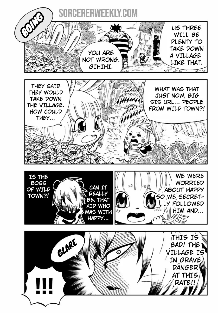 Fairy Tail: Happy's Great Adventure Chapter 21 page 10 - Chapter 21: Four Heavenly Kings of Wild Town