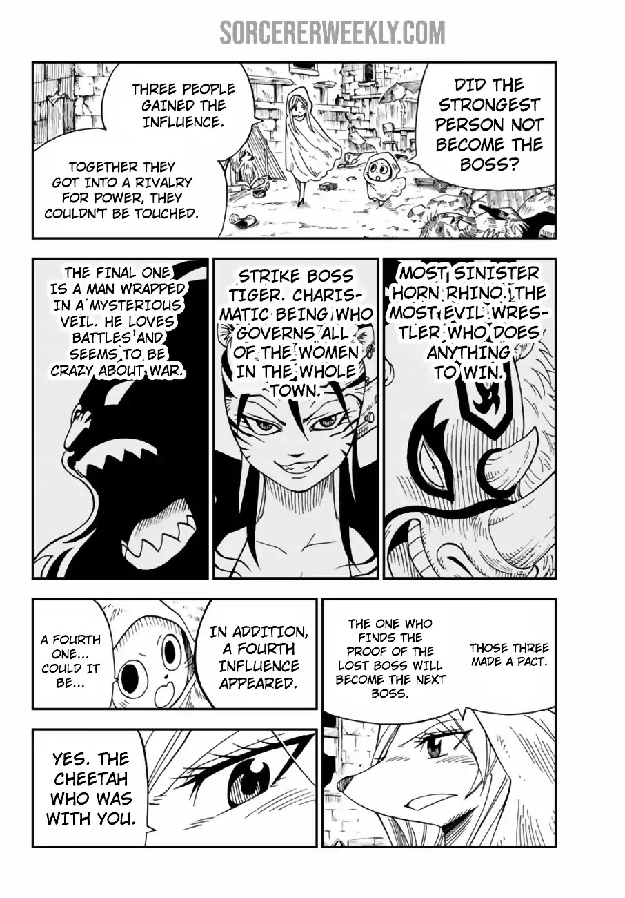 Fairy Tail: Happy's Great Adventure Chapter 21 page 5 - Chapter 21: Four Heavenly Kings of Wild Town