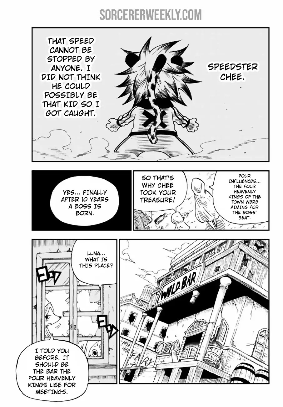 Fairy Tail: Happy's Great Adventure Chapter 21 page 6 - Chapter 21: Four Heavenly Kings of Wild Town