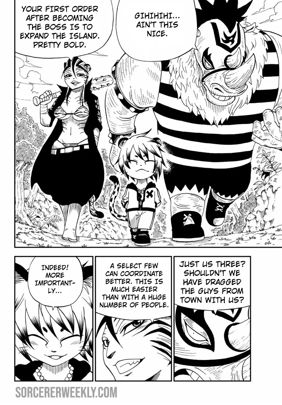 Fairy Tail: Happy's Great Adventure Chapter 21 page 9 - Chapter 21: Four Heavenly Kings of Wild Town