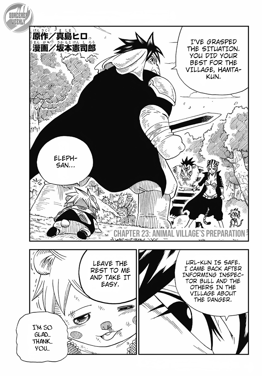 Fairy Tail: Happy's Great Adventure Chapter 23 page 1 - Chapter 23: Animal Village's Preparation