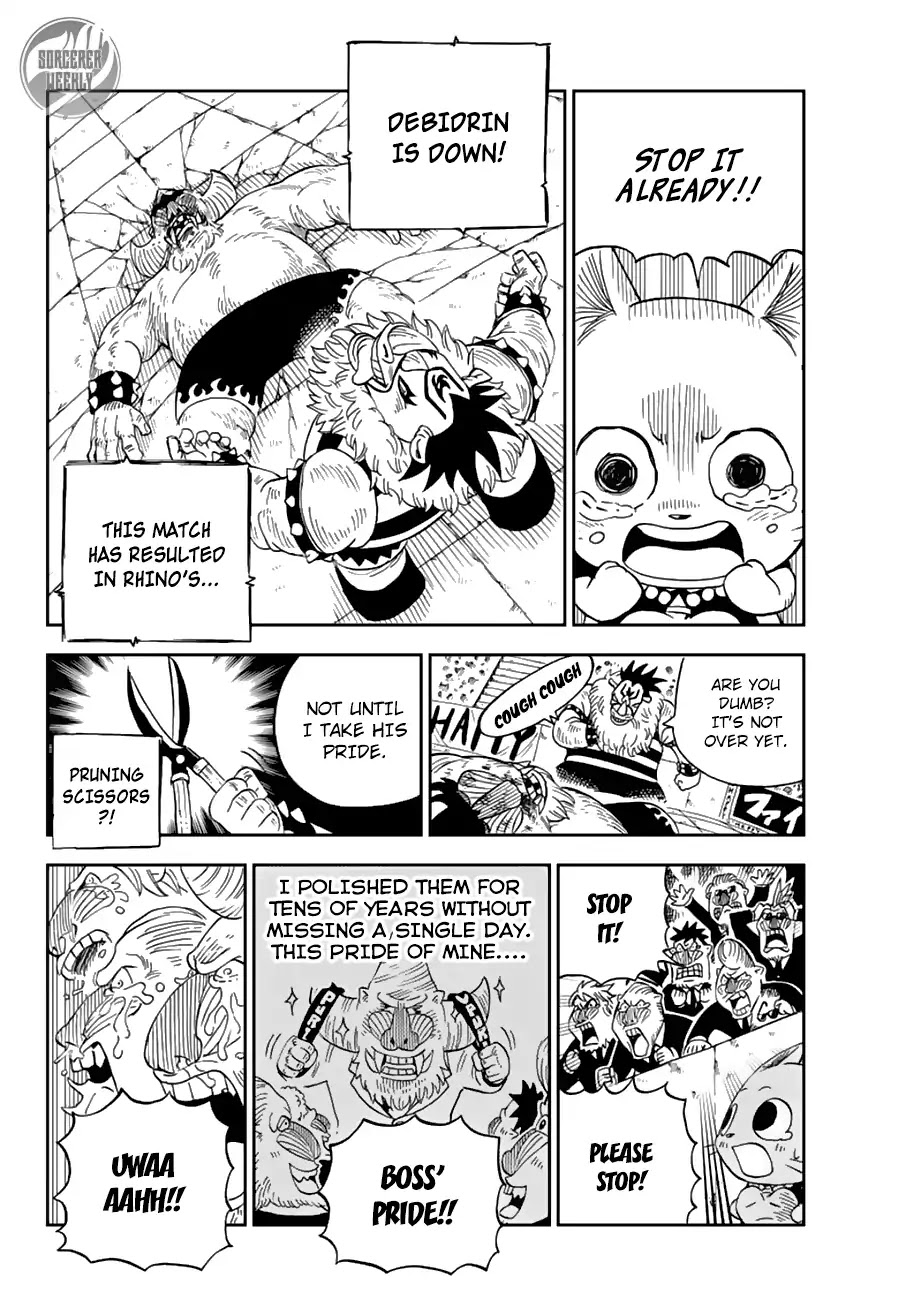 Fairy Tail: Happy's Great Adventure Chapter 26 page 15 - Chapter 26: Dridorin vs. Rhino