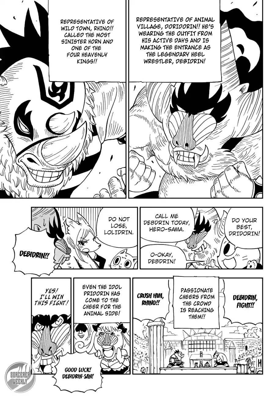 Fairy Tail: Happy's Great Adventure Chapter 26 page 6 - Chapter 26: Dridorin vs. Rhino