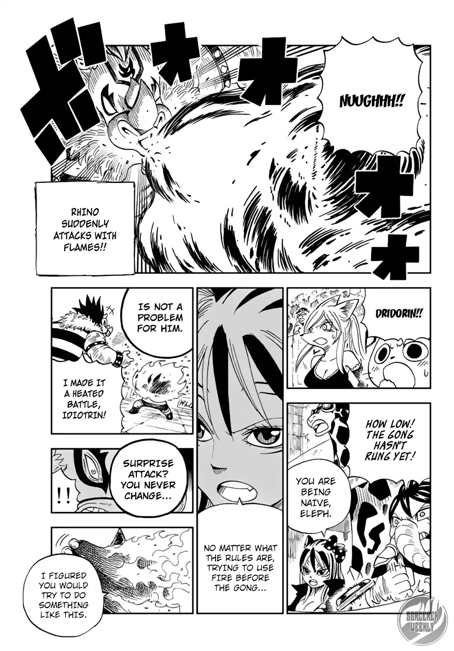 Fairy Tail: Happy's Great Adventure Chapter 26 page 8 - Chapter 26: Dridorin vs. Rhino