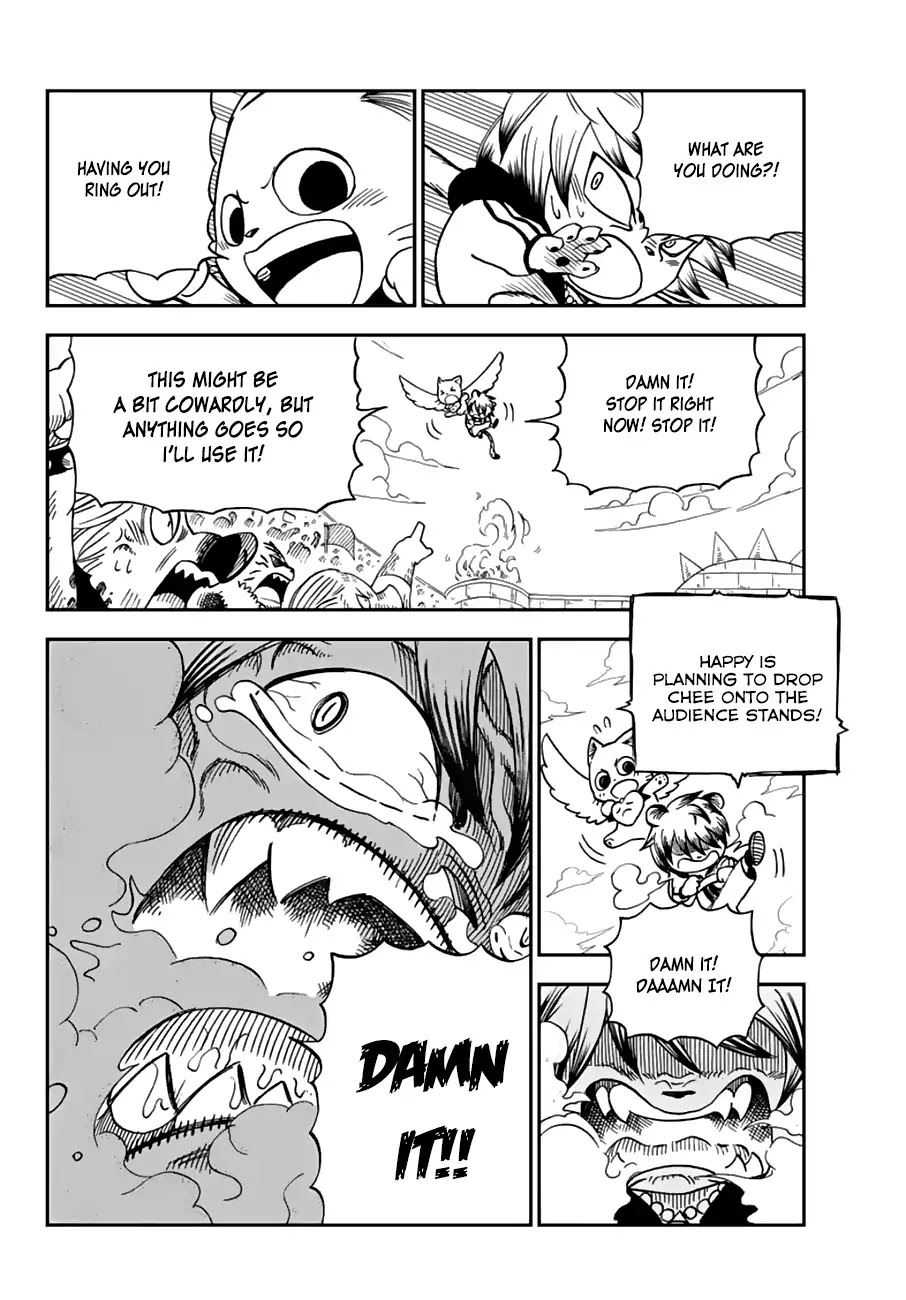 Fairy Tail: Happy's Great Adventure Chapter 28 page 11 - Chapter 28: Happy VS Chee