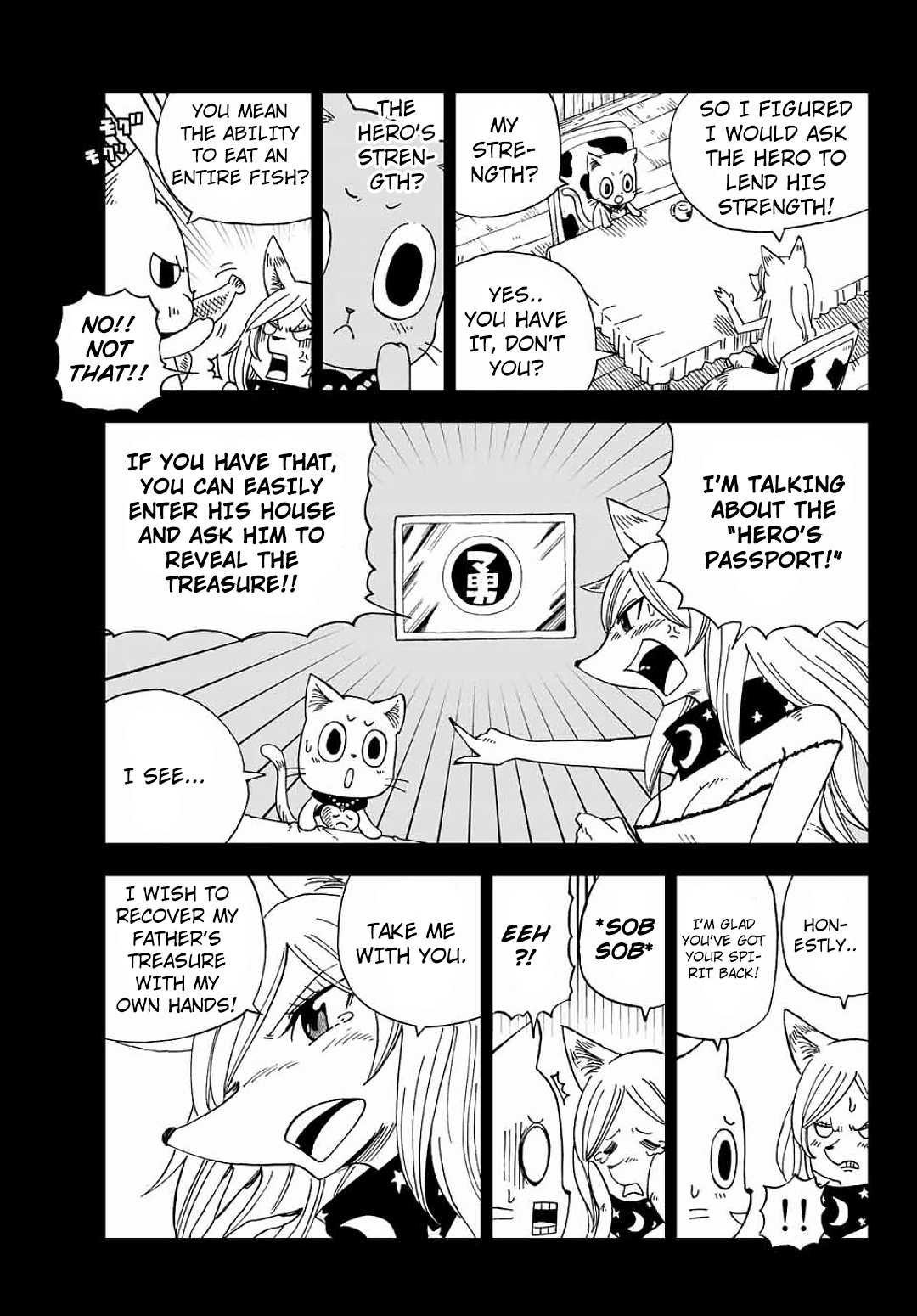 Fairy Tail: Happy's Great Adventure Chapter 3 page 12 - Chapter 3: Luna the Fox