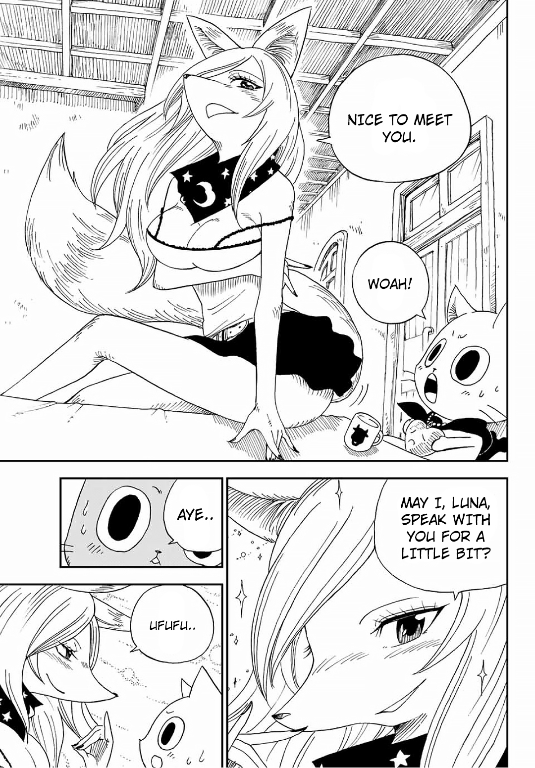 Fairy Tail: Happy's Great Adventure Chapter 3 page 6 - Chapter 3: Luna the Fox