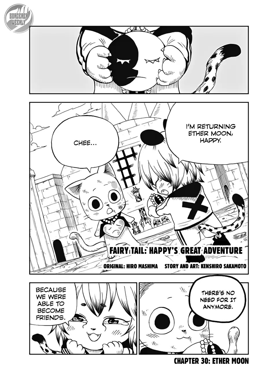 Fairy Tail: Happy's Great Adventure Chapter 30 page 1 - Chapter 30: Ether Moon