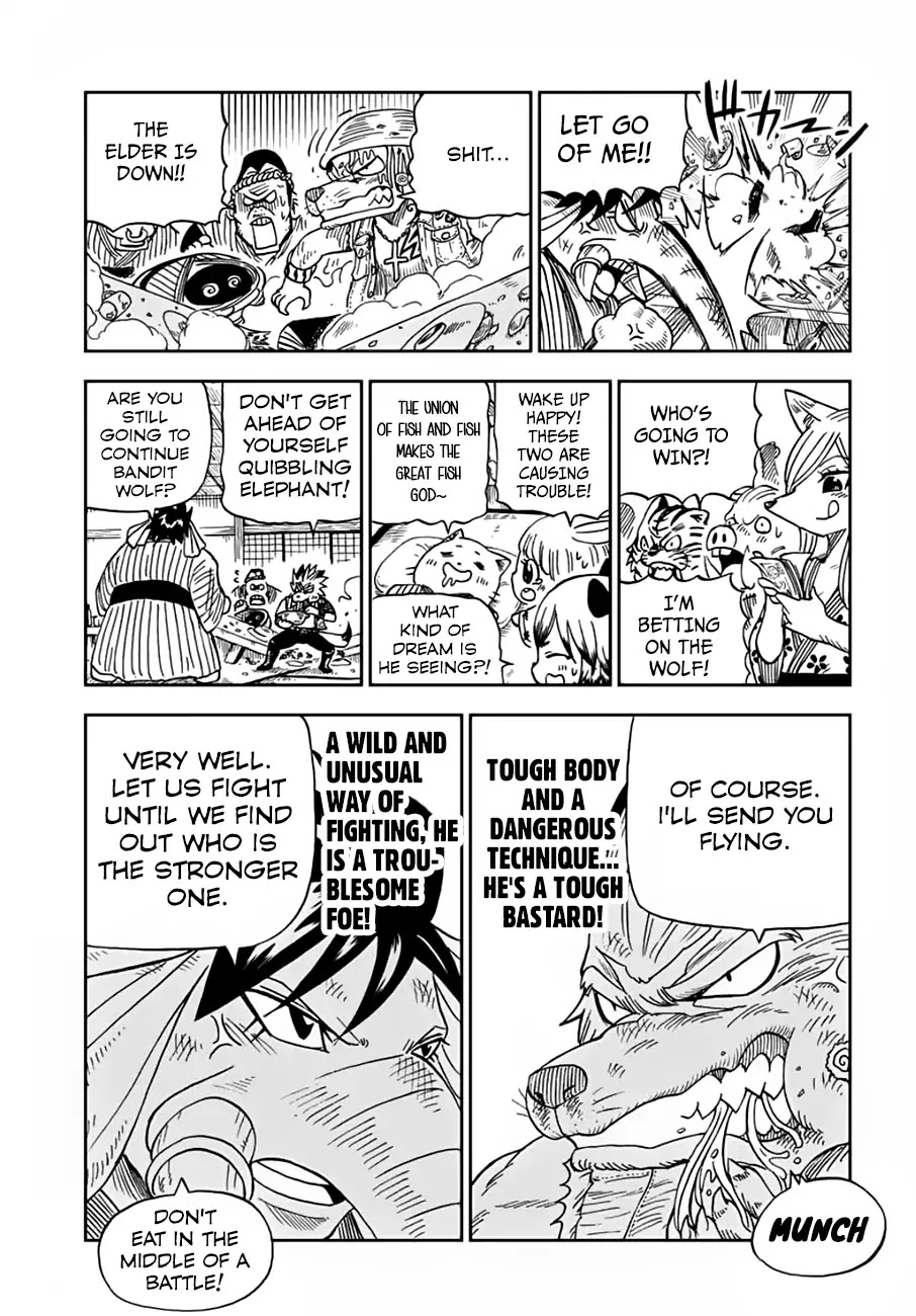 Fairy Tail: Happy's Great Adventure Chapter 34 page 7 - Chapter 34: Eleph VS. Agi