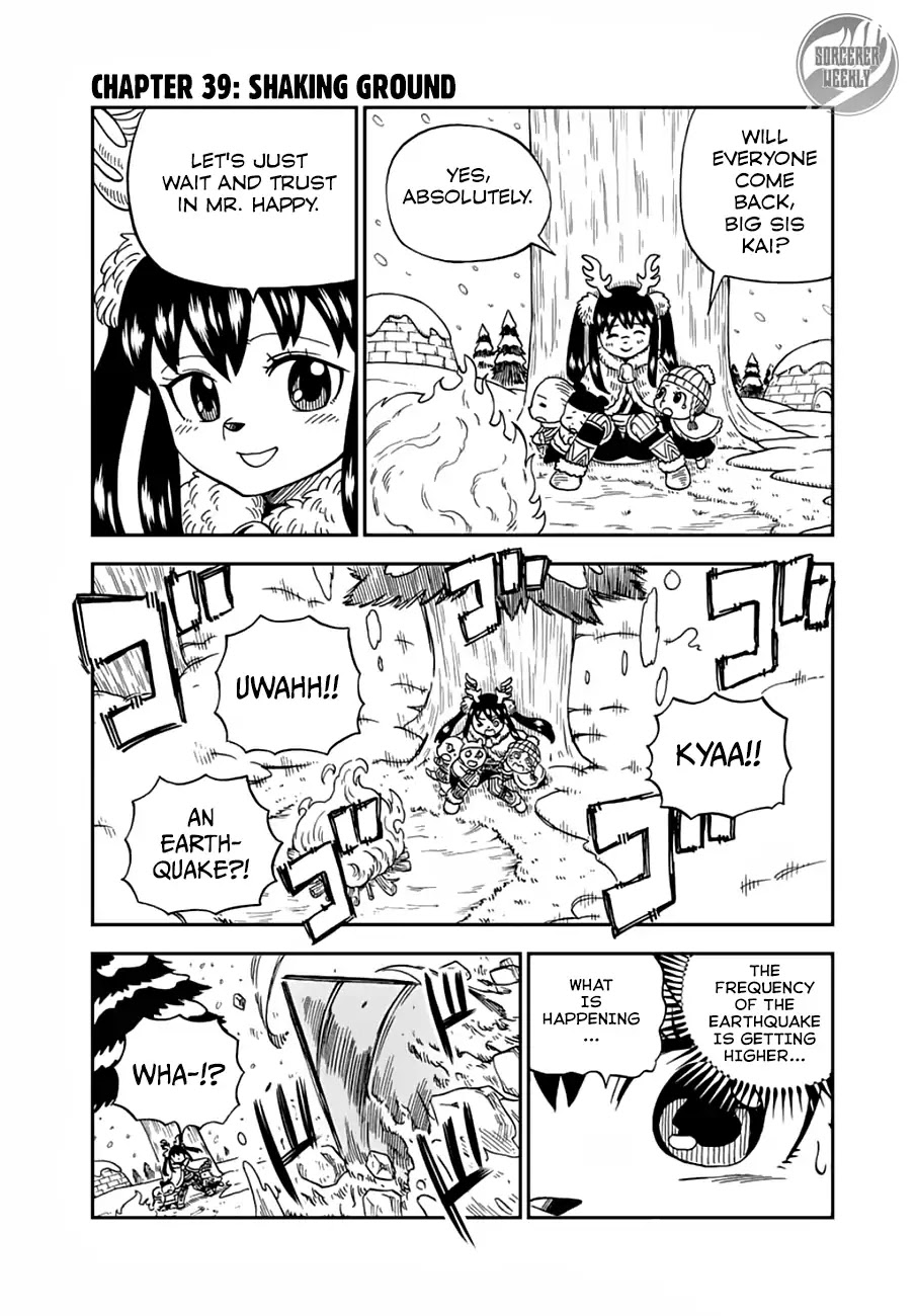 Fairy Tail: Happy's Great Adventure Chapter 39 page 1 - Chapter 39: Shaking Ground