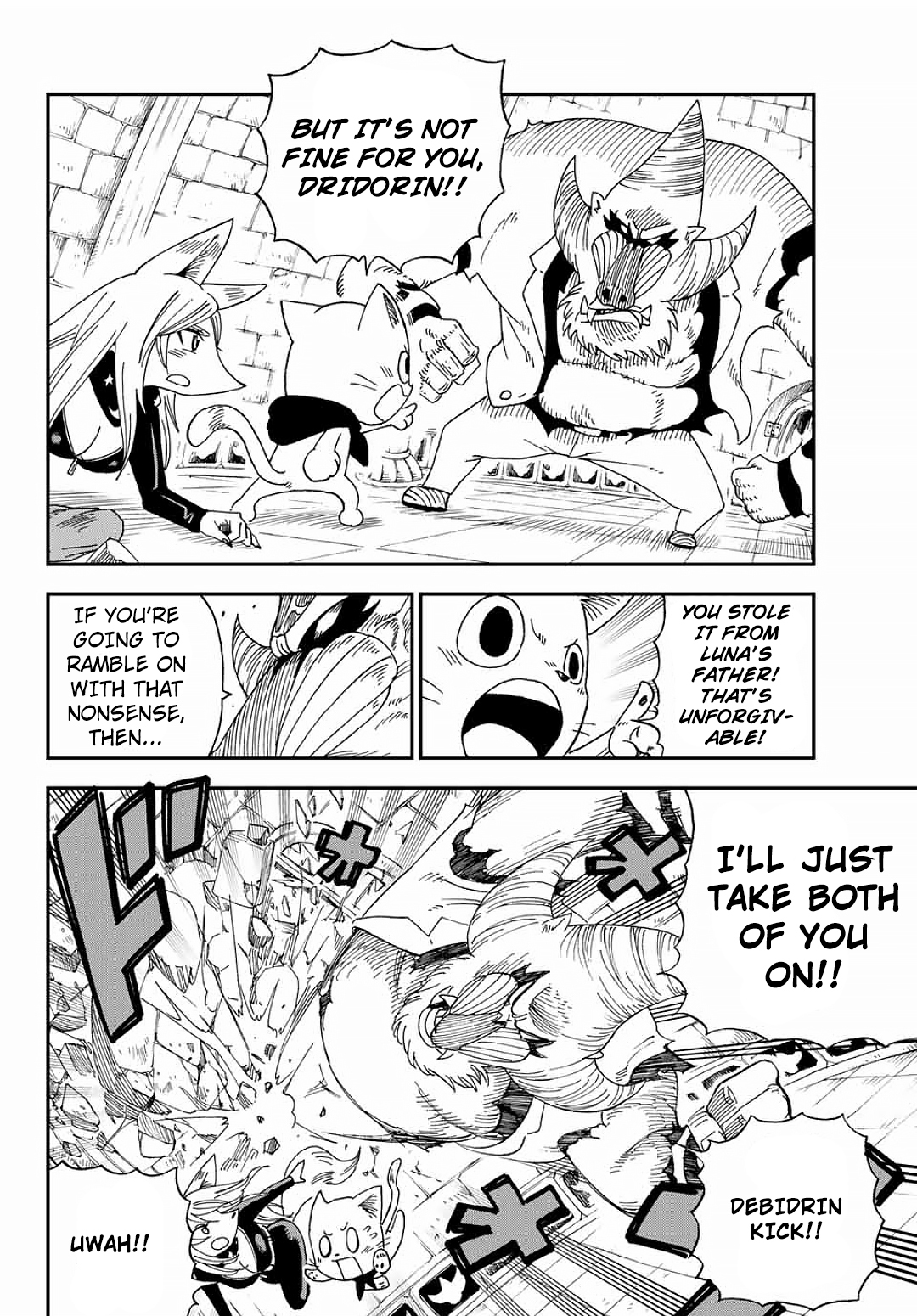 Fairy Tail: Happy's Great Adventure Chapter 4 page 11 - Chapter 4: Showdown With Dridorin!
