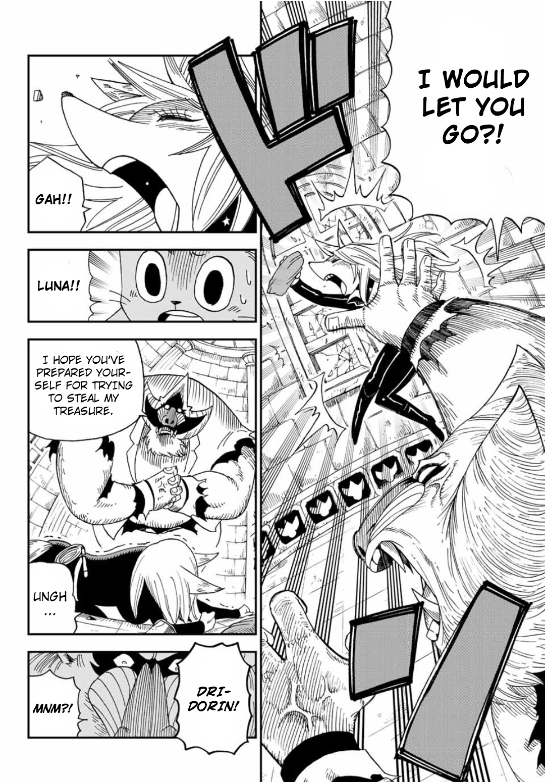 Fairy Tail: Happy's Great Adventure Chapter 4 page 9 - Chapter 4: Showdown With Dridorin!