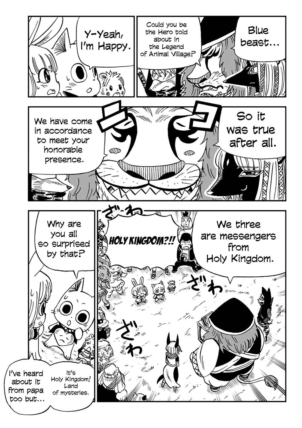 Fairy Tail: Happy's Great Adventure Chapter 41 page 11 - Chapter 41: Messengers From a Faraway Land