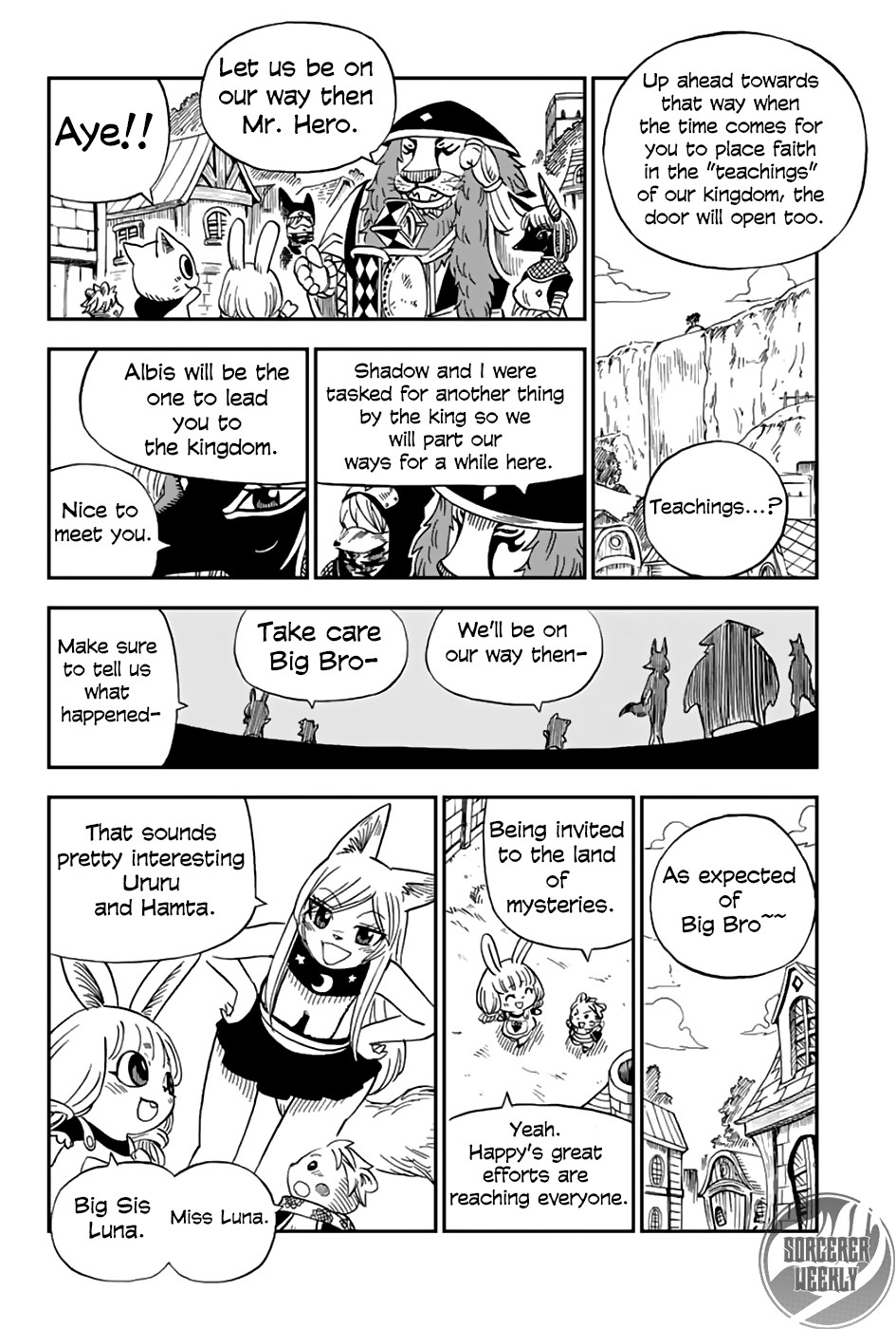 Fairy Tail: Happy's Great Adventure Chapter 41 page 14 - Chapter 41: Messengers From a Faraway Land