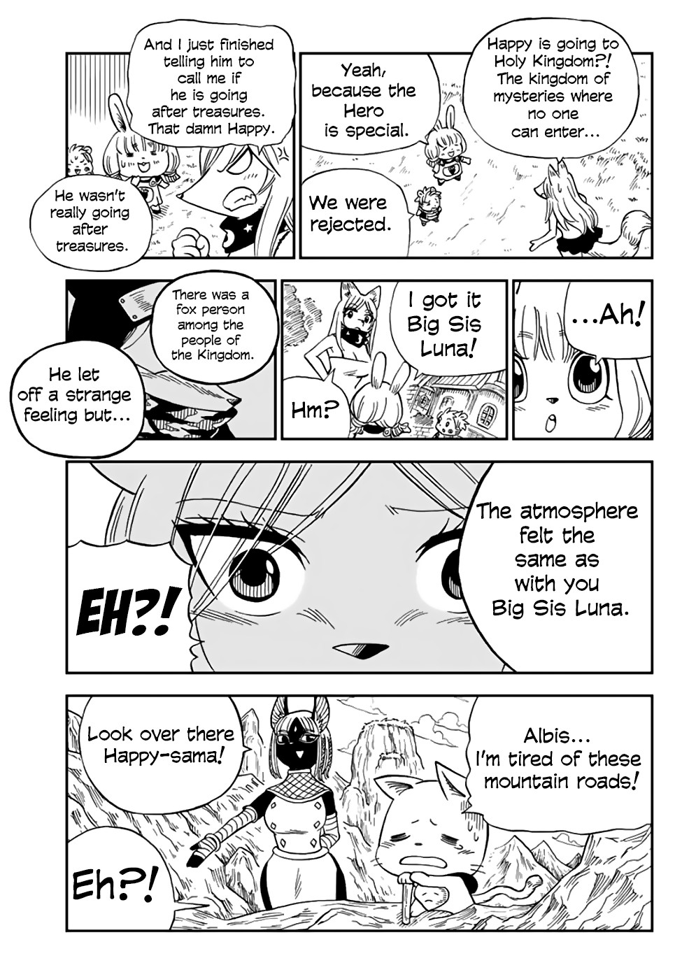 Fairy Tail: Happy's Great Adventure Chapter 41 page 15 - Chapter 41: Messengers From a Faraway Land
