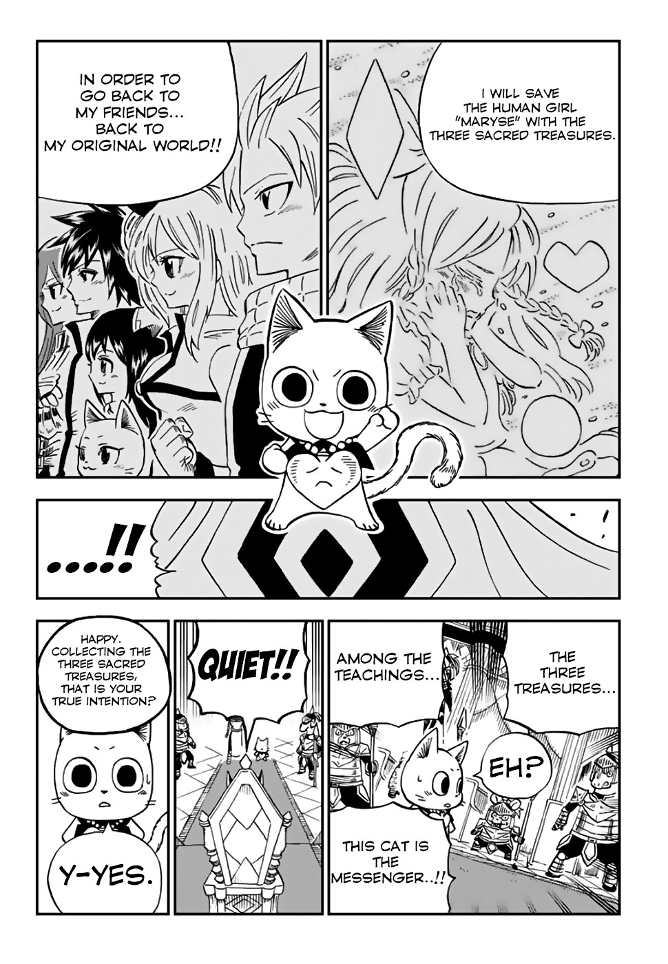 Fairy Tail: Happy's Great Adventure Chapter 42 page 9 - Chapter 42: Holy Kingdom