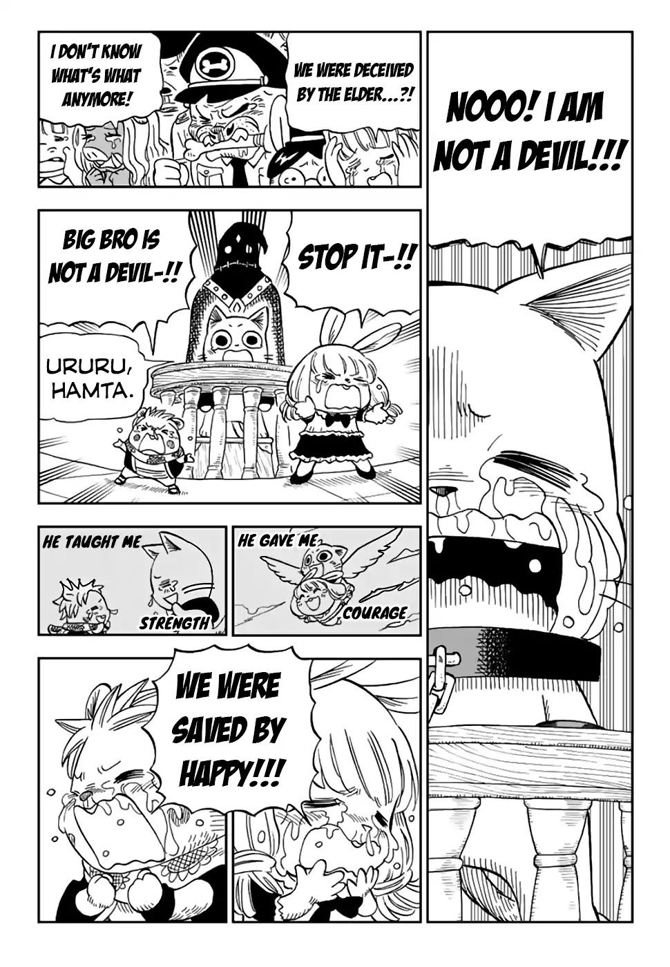 Fairy Tail: Happy's Great Adventure Chapter 44 page 12 - Chapter 44: Messenger of the Devil