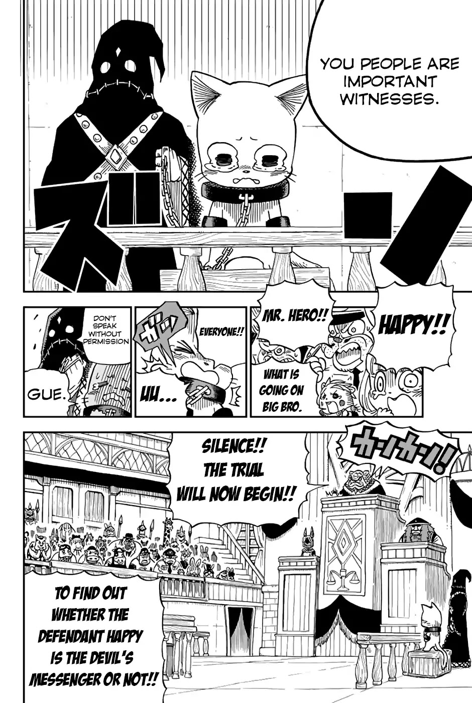 Fairy Tail: Happy's Great Adventure Chapter 44 page 3 - Chapter 44: Messenger of the Devil
