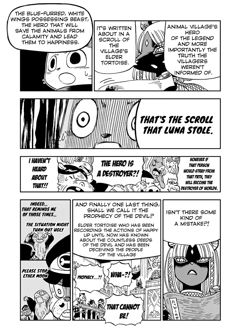 Fairy Tail: Happy's Great Adventure Chapter 44 page 8 - Chapter 44: Messenger of the Devil