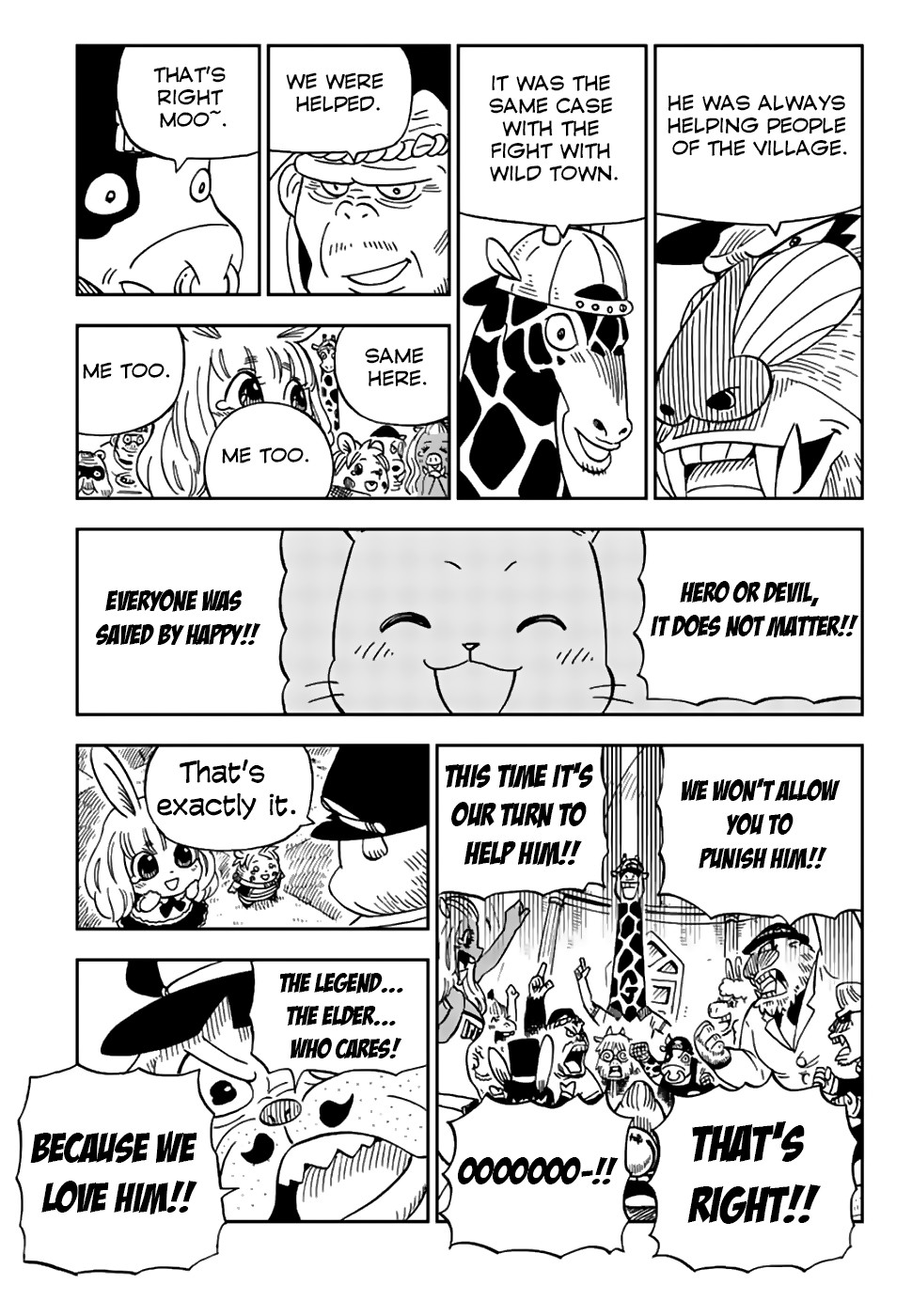 Fairy Tail: Happy's Great Adventure Chapter 45 page 4 - Chapter 45: Guiding Voice