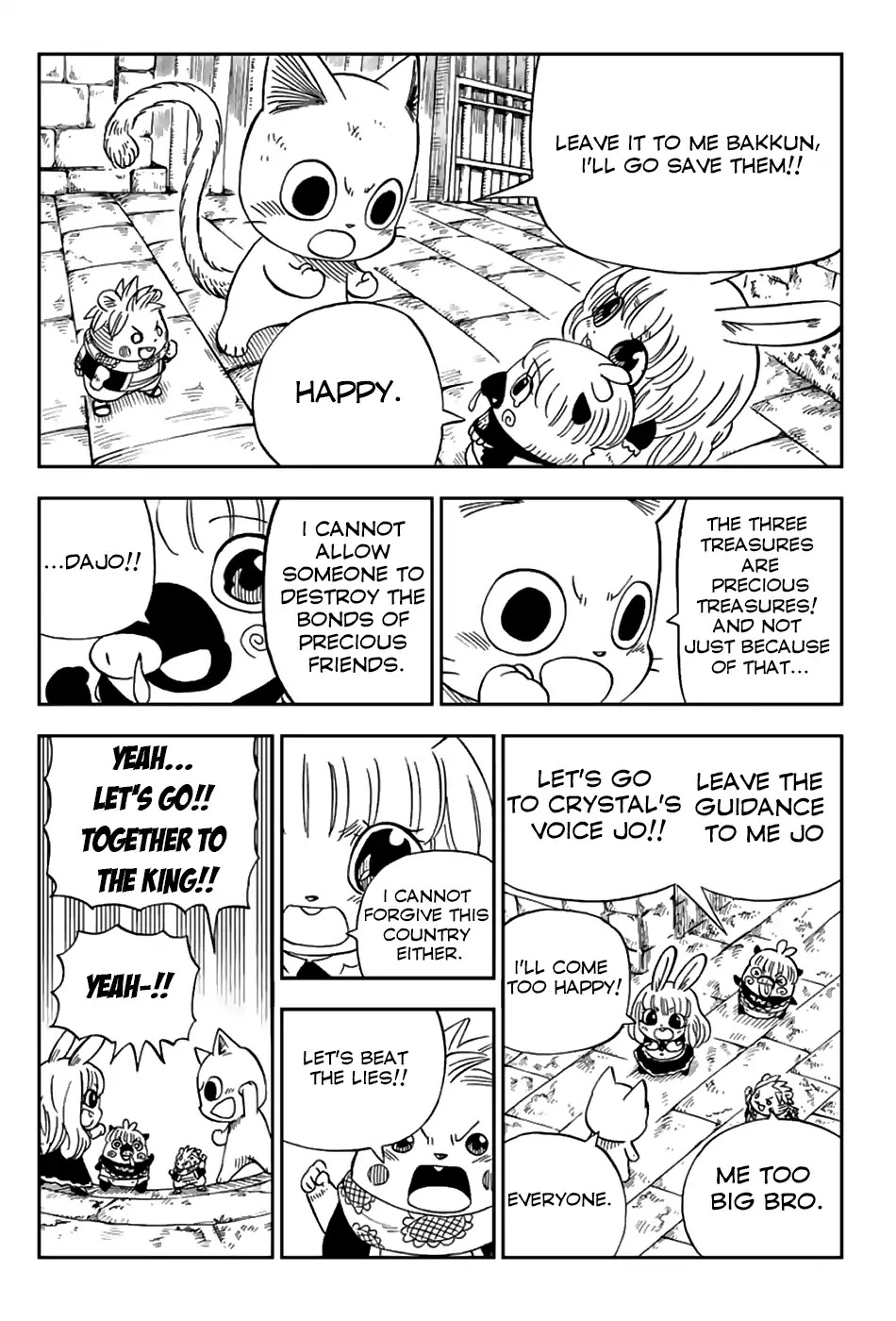 Fairy Tail: Happy's Great Adventure Chapter 46 page 7 - Chapter 46: Healthy Crystal Friends