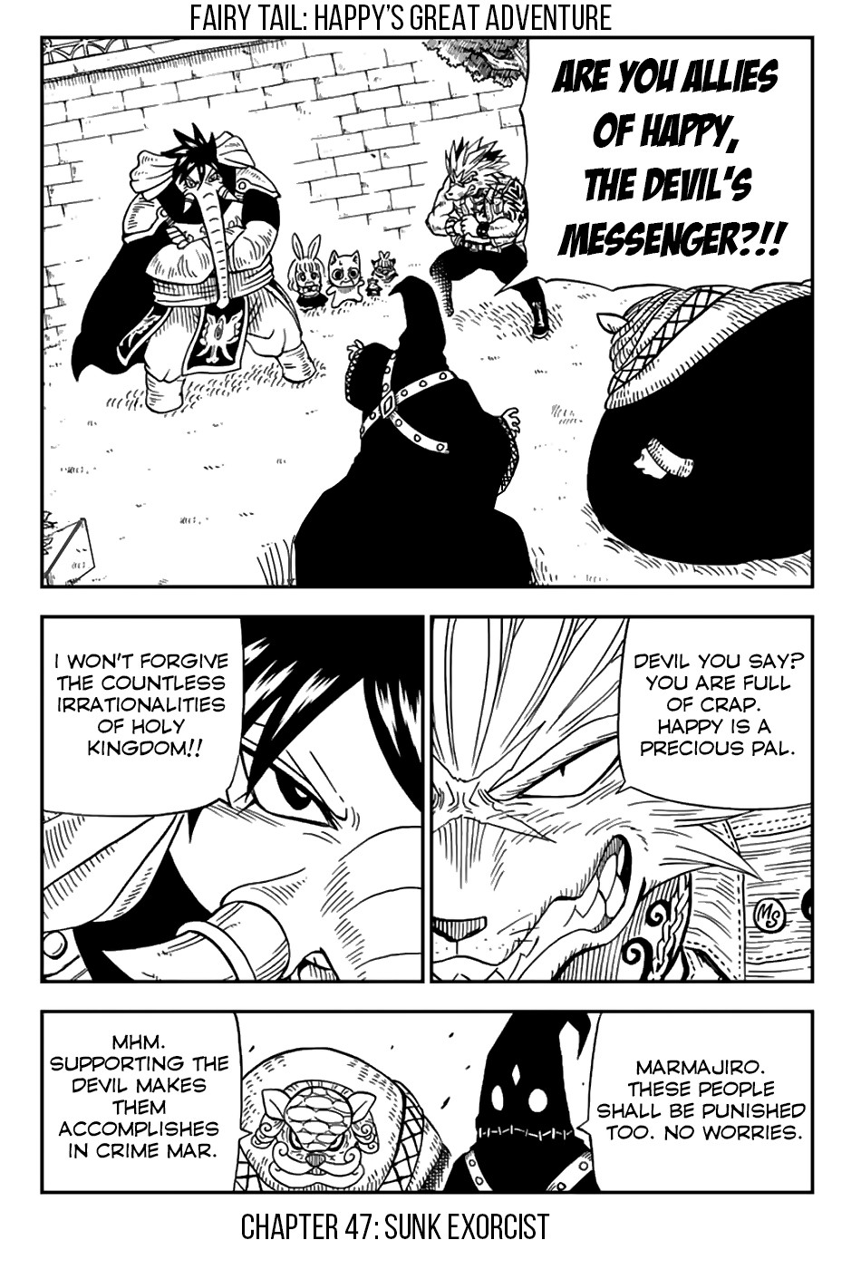 Fairy Tail: Happy's Great Adventure Chapter 47 page 1 - Chapter 47: Sunk Exorcist
