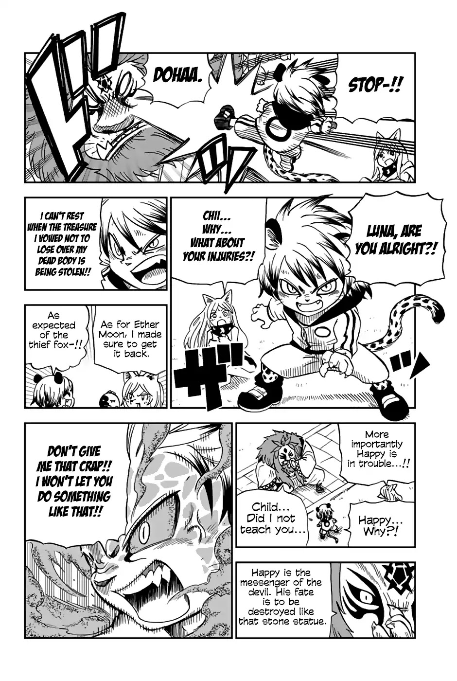 Fairy Tail: Happy's Great Adventure Chapter 49 page 11 - Chapter 49: The Power to Protect Someone You Believe in