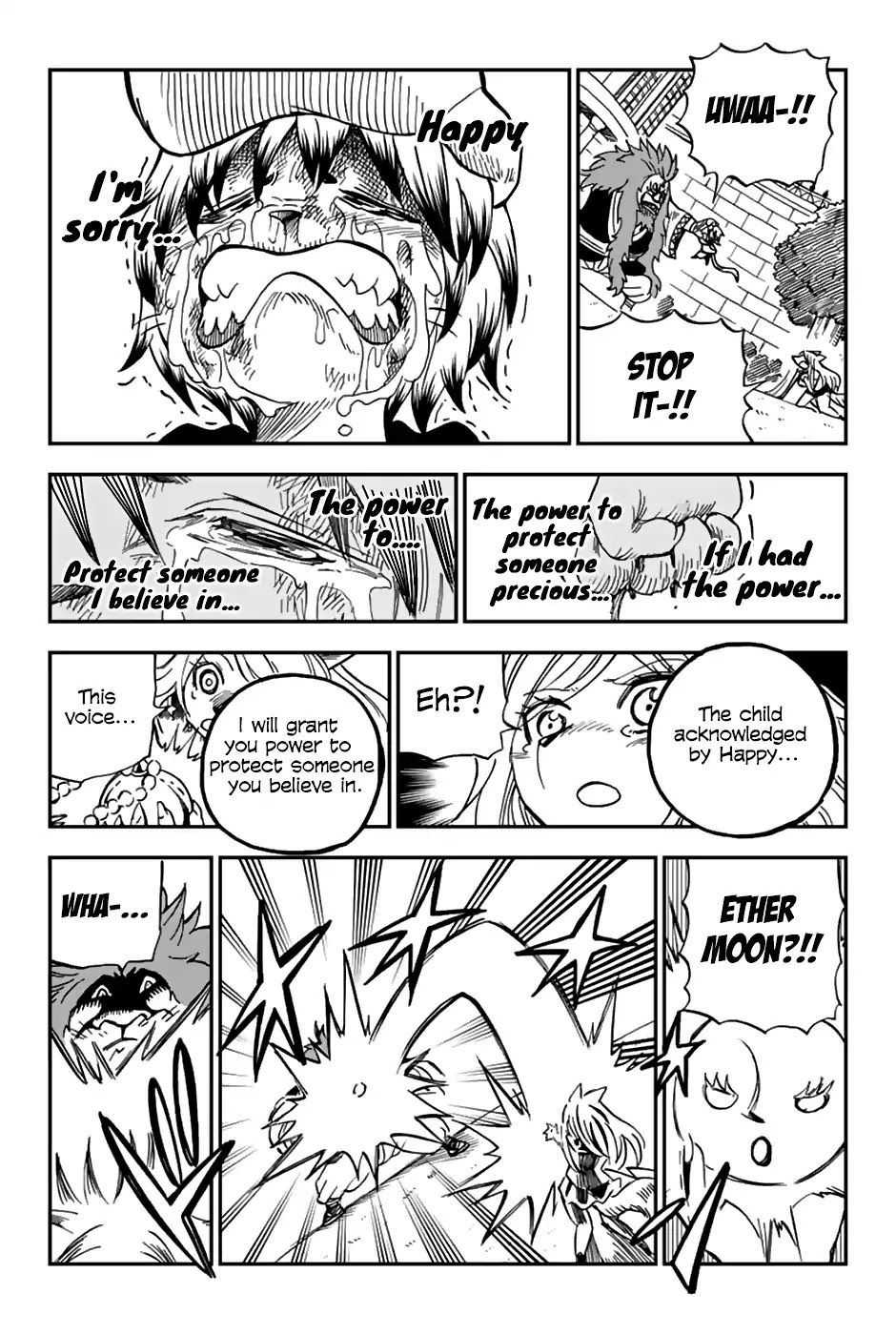 Fairy Tail: Happy's Great Adventure Chapter 49 page 14 - Chapter 49: The Power to Protect Someone You Believe in