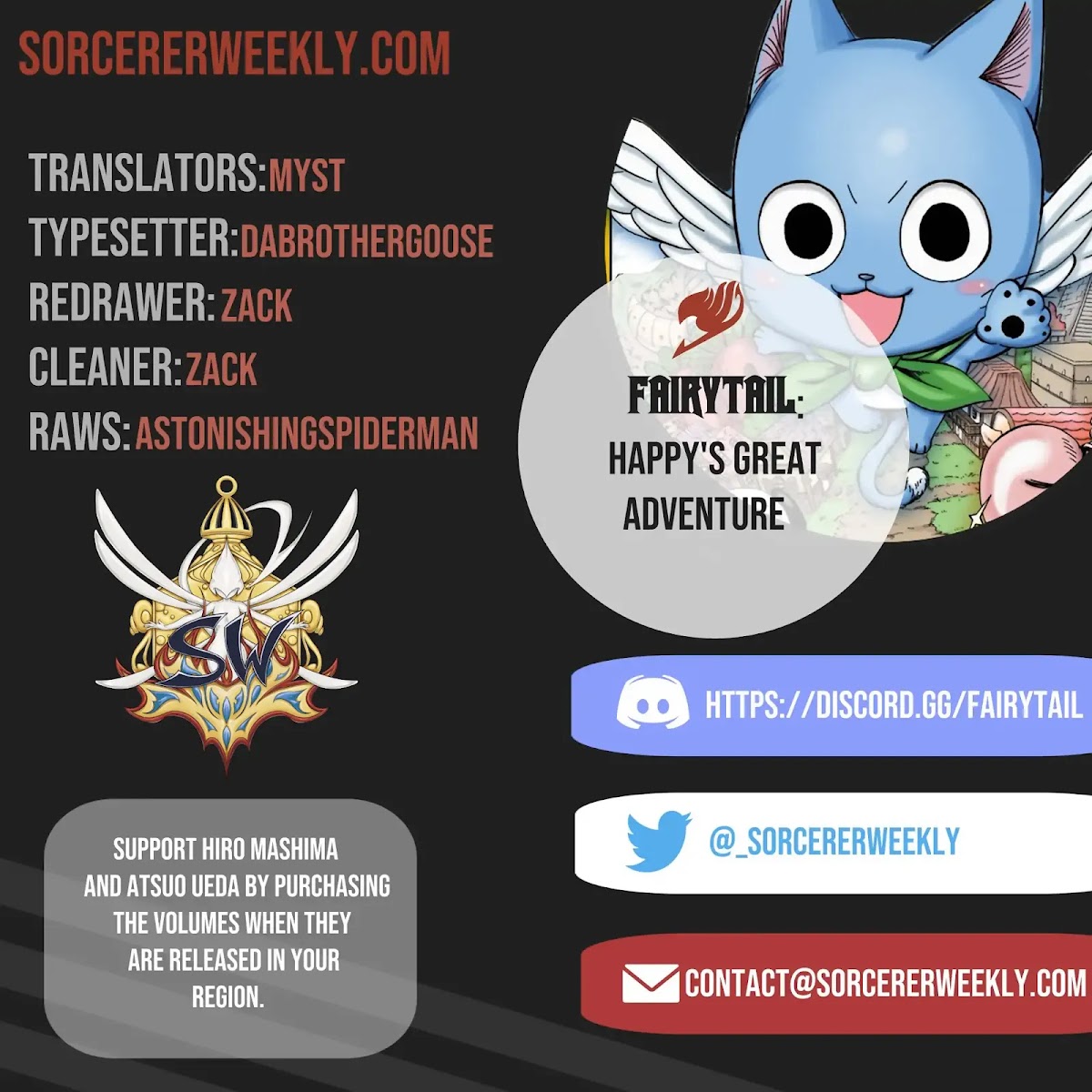 Fairy Tail: Happy's Great Adventure Chapter 49 page 2 - Chapter 49: The Power to Protect Someone You Believe in