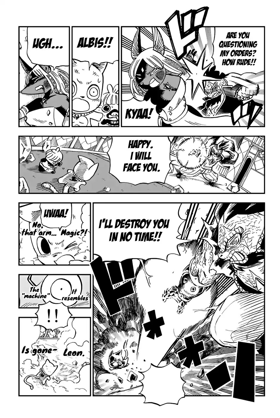 Fairy Tail: Happy's Great Adventure Chapter 49 page 4 - Chapter 49: The Power to Protect Someone You Believe in