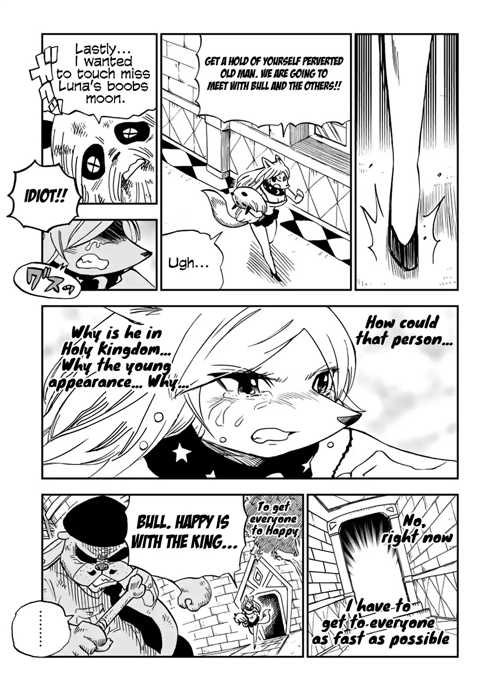 Fairy Tail: Happy's Great Adventure Chapter 49 page 8 - Chapter 49: The Power to Protect Someone You Believe in