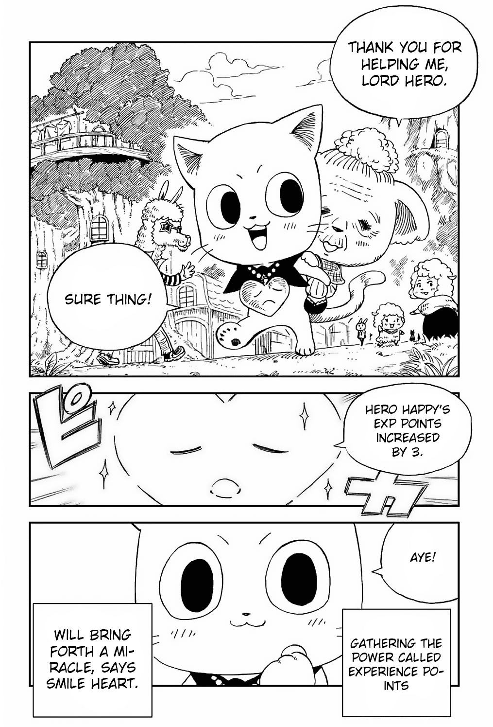 Fairy Tail: Happy's Great Adventure Chapter 6 page 2 - Chapter 6: Smile Heart
