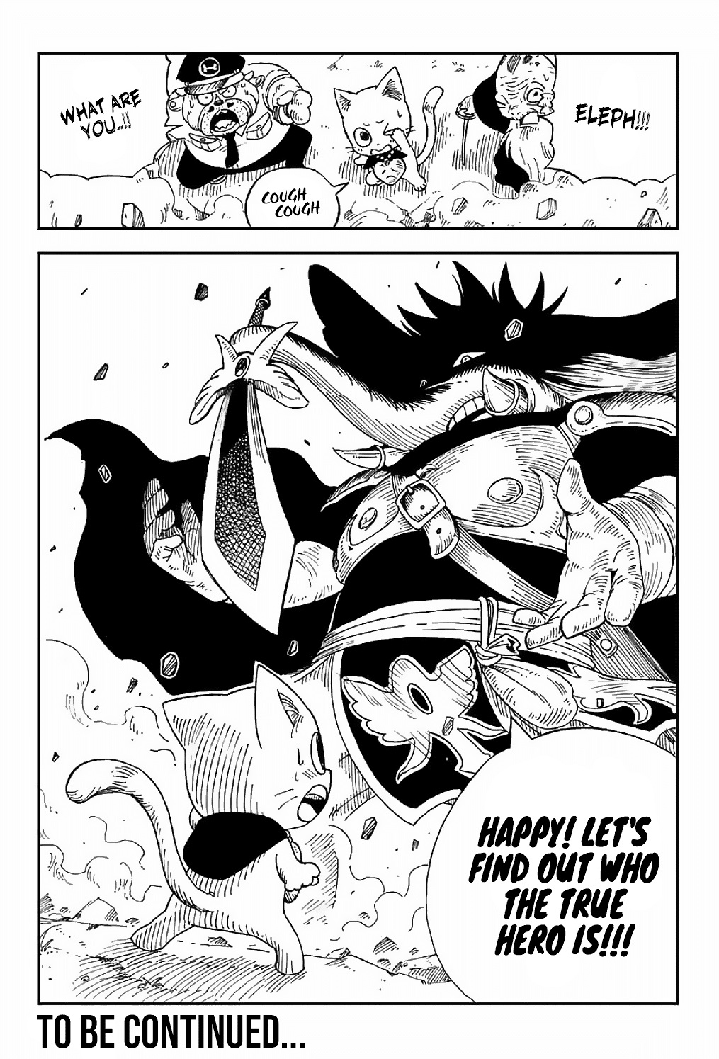 Fairy Tail: Happy's Great Adventure Chapter 8 page 14 - Chapter 8: The Blue Warrior