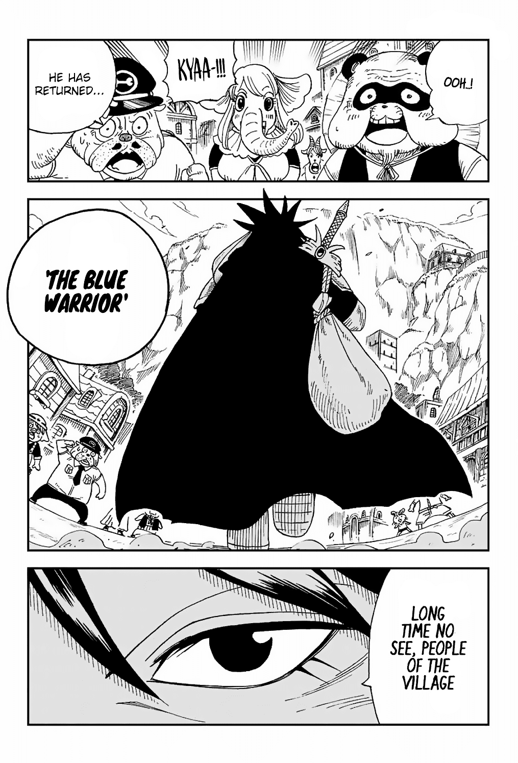 Fairy Tail: Happy's Great Adventure Chapter 8 page 7 - Chapter 8: The Blue Warrior