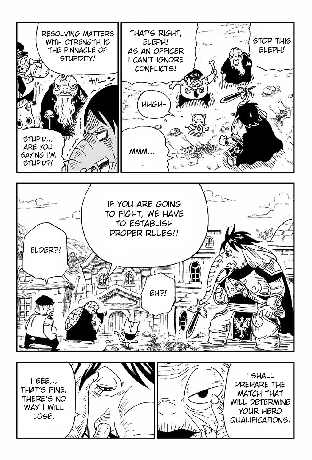 Fairy Tail: Happy's Great Adventure Chapter 9 page 2 - Chapter 9: The Hero Race Begins!!
